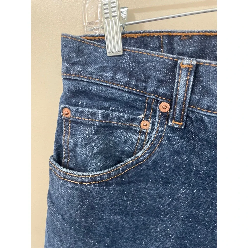Levis 517 Bootcut Jeans Mens 36x31 (36x30 tag) Dark Wash Blue Denim 100% Cotton